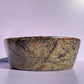 Tasmanian Jade entirely carved bowl