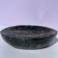 Tasmanian Serpentine Pyroxene entirely carved bowl