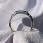 Raw Tasmanian Sapphire sterling silver ring