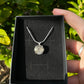 Tasmanian Rutilated Quartz sterling silver pendant necklace