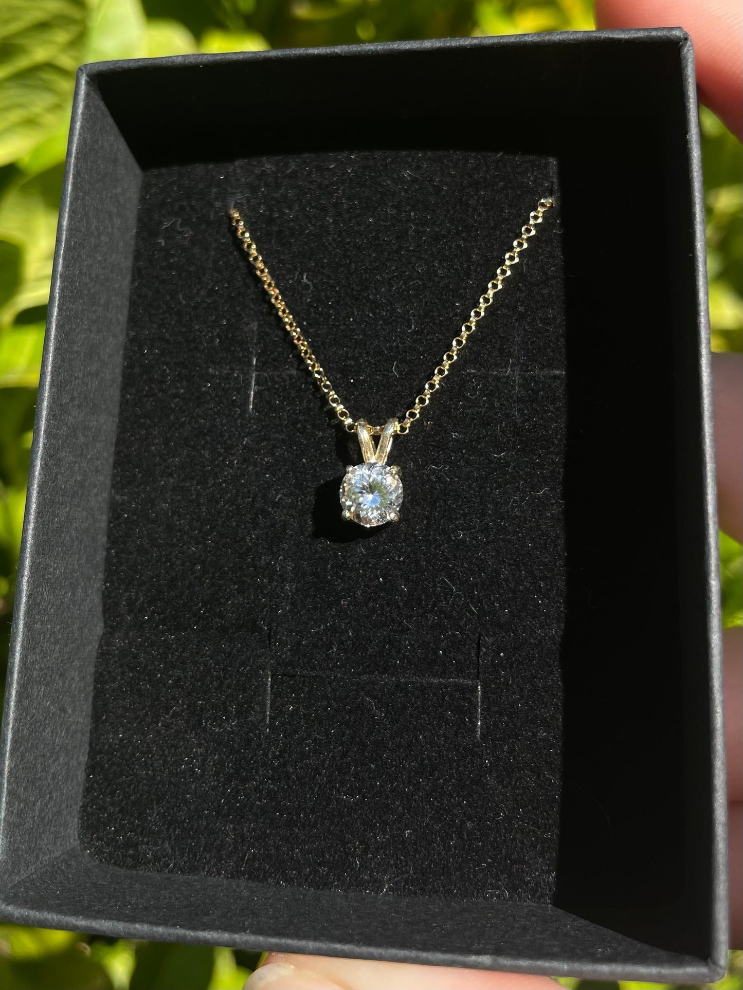 Tasmanian Killiecrankie Diamond 9ct gold necklace