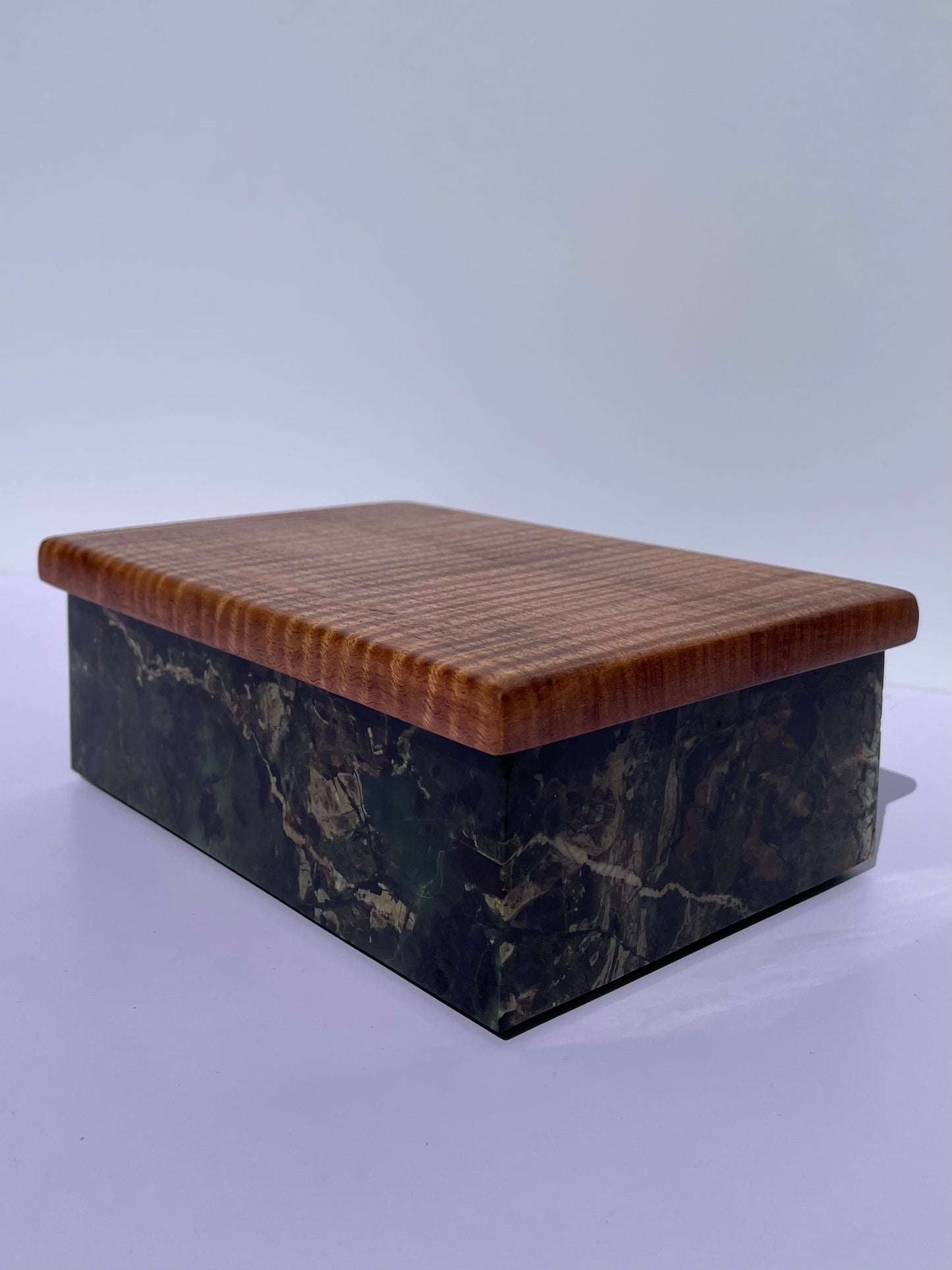 Tasmanian Serpentine Pyroxene jewellery box