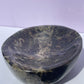 Tasmanian Serpentine Pyroxene entirely carved bowl