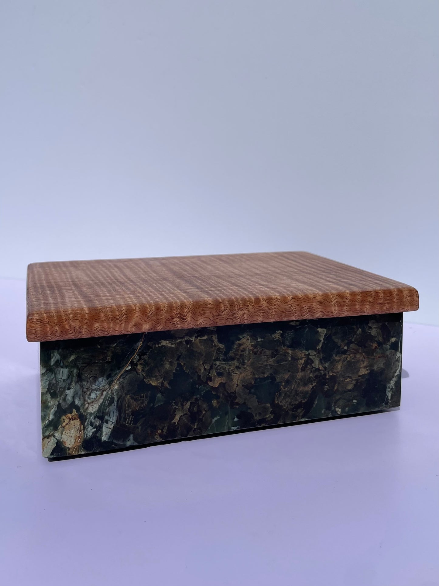 Tasmanian Serpentine Pyroxene jewellery box