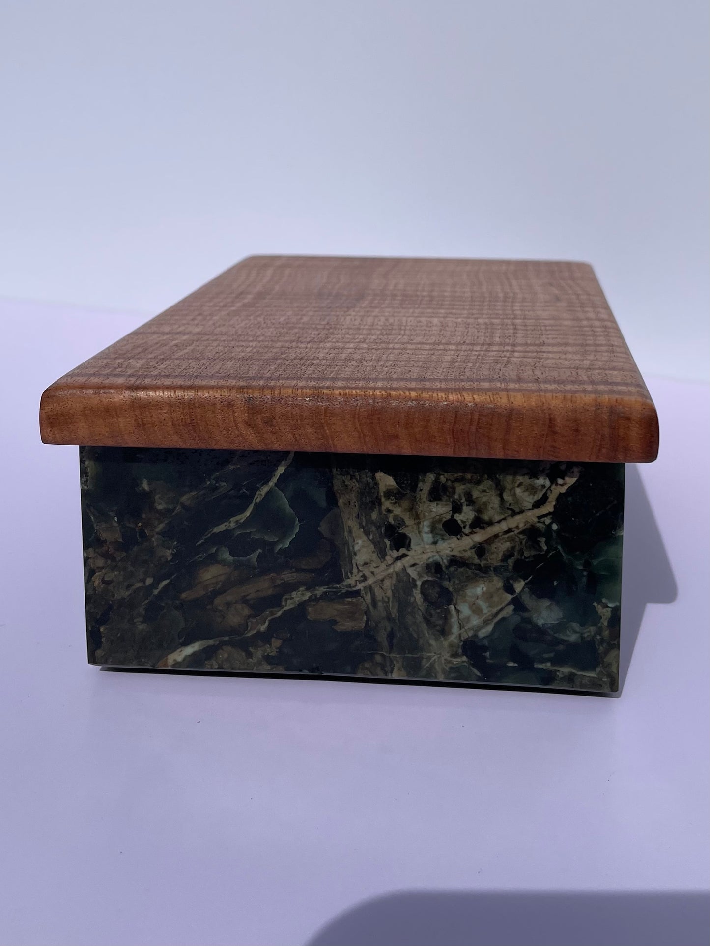 Tasmanian Serpentine Pyroxene jewellery box