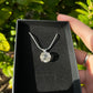 Tasmanian Rutilated Quartz sterling silver pendant necklace