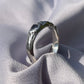 Raw Tasmanian Sapphire sterling silver ring