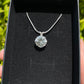 Tasmanian Killiecrankie Diamond sterling silver pendant necklace