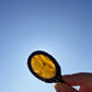 Tasmanian sunshine Chalcedony macrame necklace