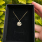 Tasmanian Zircon 9ct gold pendant necklace