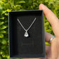 Tasmanian Killiecrankie Diamond sterling silver pendant necklace