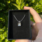 Tasmanian Smoky Quartz sterling silver pendant necklace