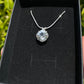 Tasmanian Killiecrankie Diamond sterling silver pendant necklace