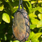 Tasmanian Jasper macrame necklace