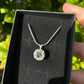 Tasmanian Rutilated Quartz sterling silver pendant necklace