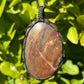 Tasmanian Jasper macrame necklace