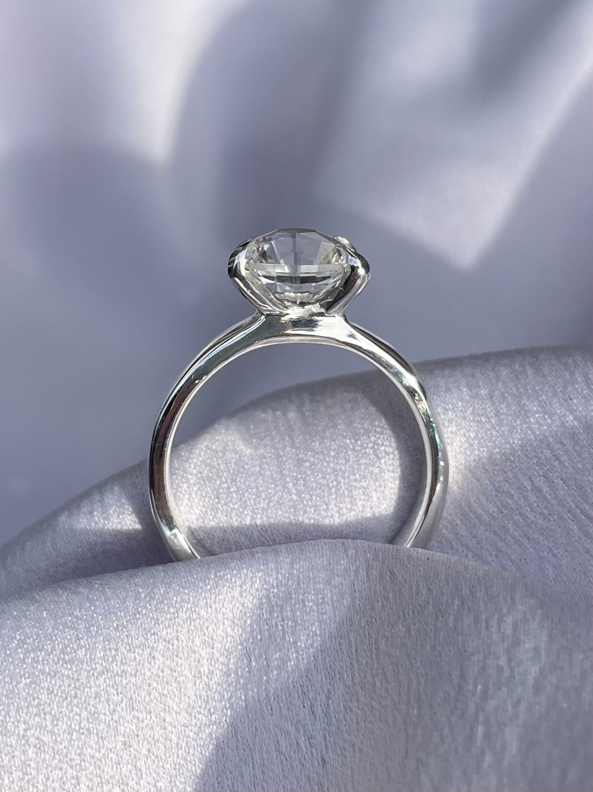 Tasmanian Killiecrankie Diamond sterling silver ring