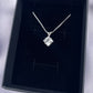 Tasmanian Killiecrankie Diamond sterling silver necklace