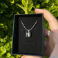 Tasmanian Smoky Quartz sterling silver pendant necklace