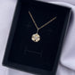 Tasmanian Zircon 9ct gold coin pendant