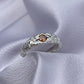 Tasmanian Zircon sterling silver ring