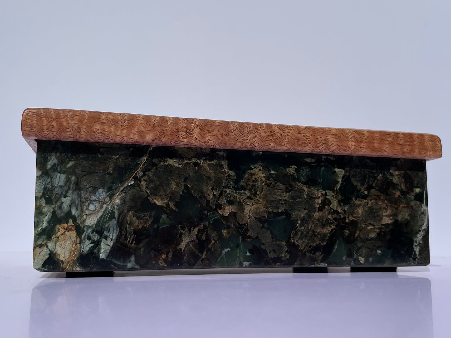 Tasmanian Serpentine Pyroxene jewellery box