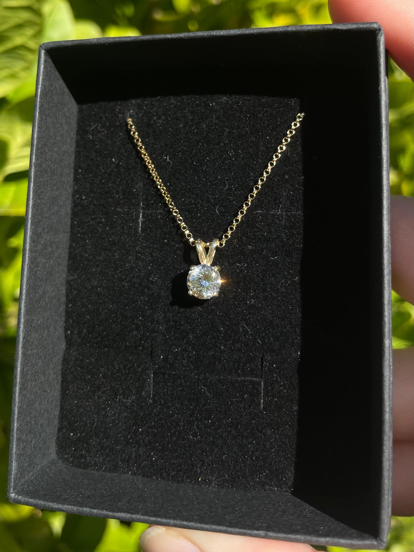 Tasmanian Killiecrankie Diamond 9ct gold necklace