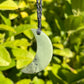 Tasmanian Jade macrame necklace