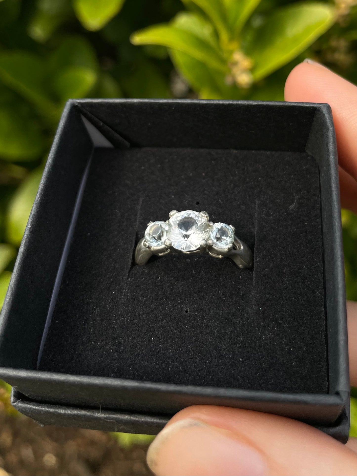 Tasmanian Killiecrankie Diamond sterling silver ring