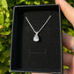 Tasmanian Killiecrankie Diamond sterling silver pendant necklace