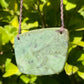 AAA grade Tasmanian Jade macrame necklace