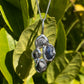 Raw Tasmanian Sapphire Sterling Silver necklace