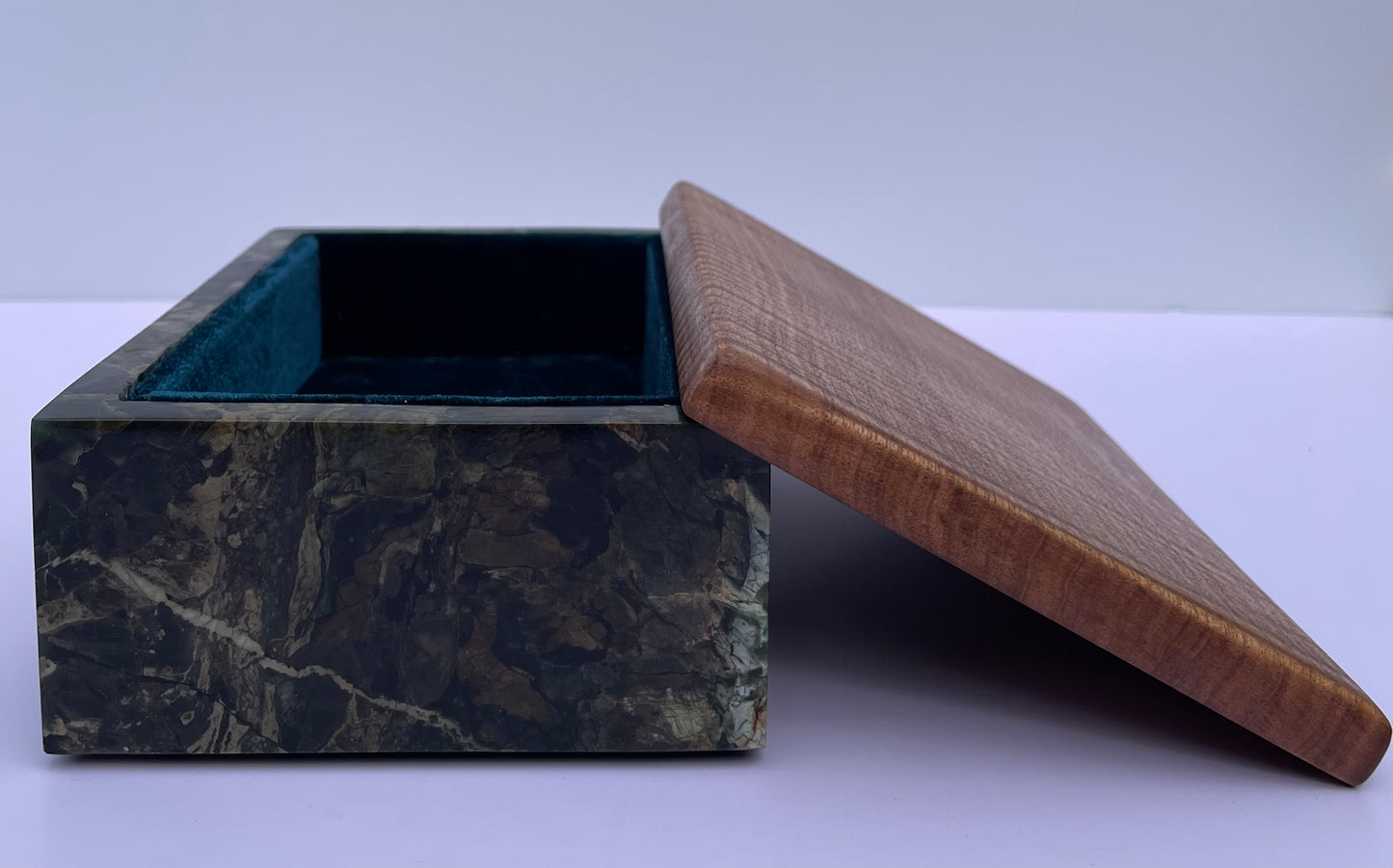 Tasmanian Serpentine Pyroxene jewellery box