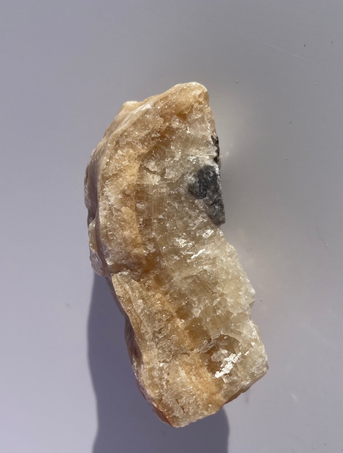 Tasmanian banded Honey Calcite