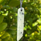 Tasmanian Jade macrame necklace