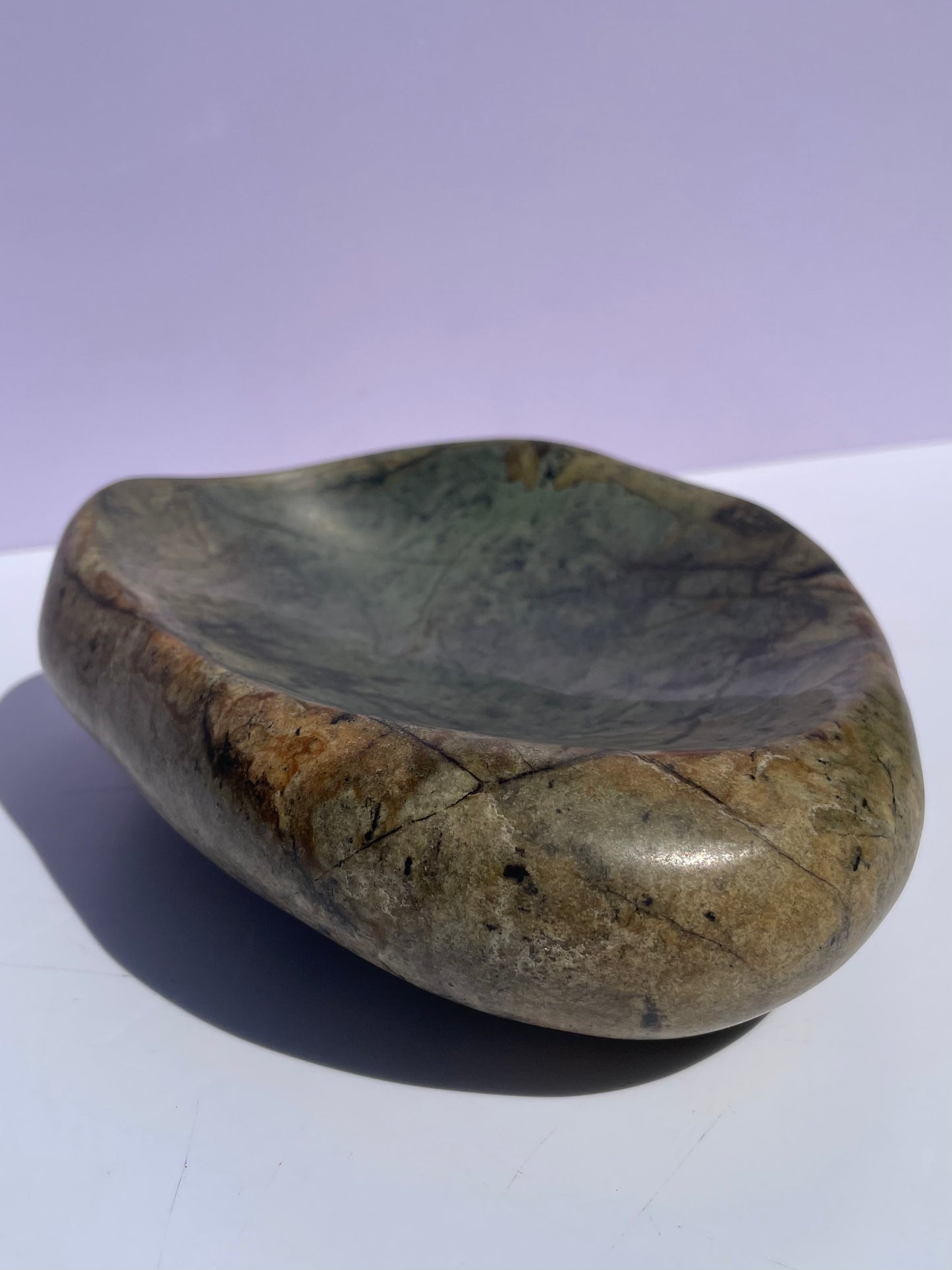 Tasmanian Jade sculpture / bowl