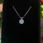 Tasmanian Killiecrankie Diamond Sterling silver necklace