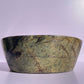 Tasmanian Jade entirely carved bowl