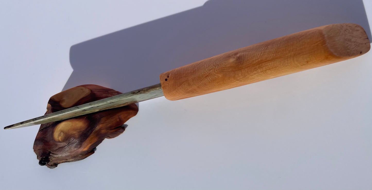 Tasmanian Jade & Huon Pine cheese knife