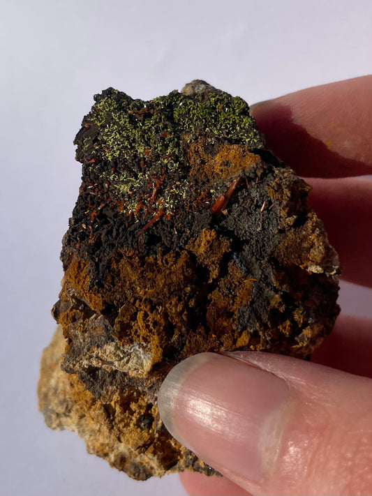 Tasmanian Crocoite & Pyromorphite specimen