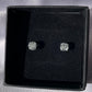 Tasmanian Killiecrankie Diamond sterling silver stud earrings