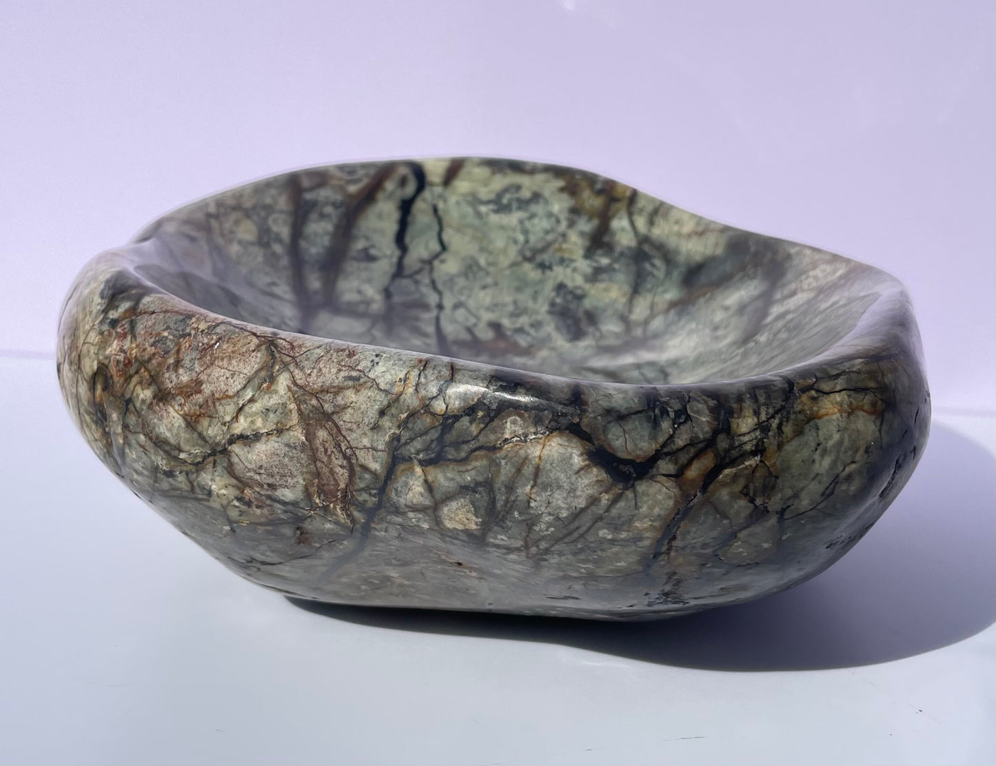 Tasmanian Jade & Black Magnetite bowl