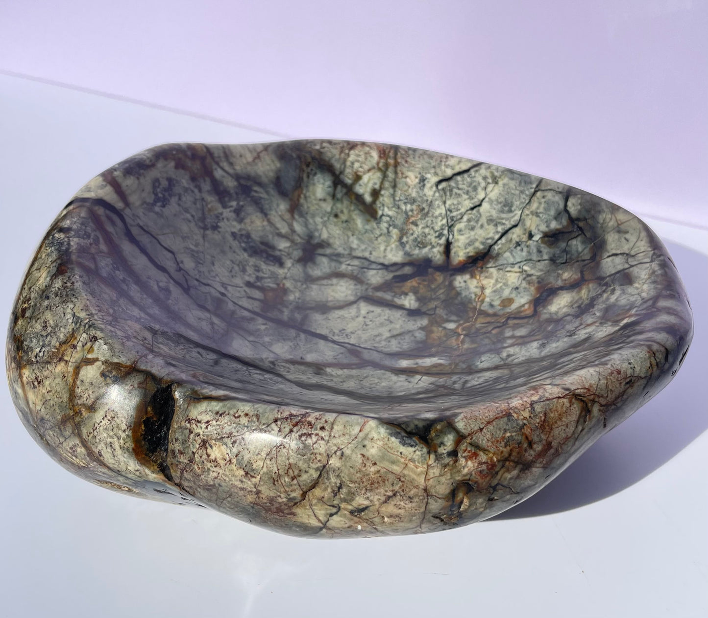 Tasmanian Jade & Black Magnetite bowl