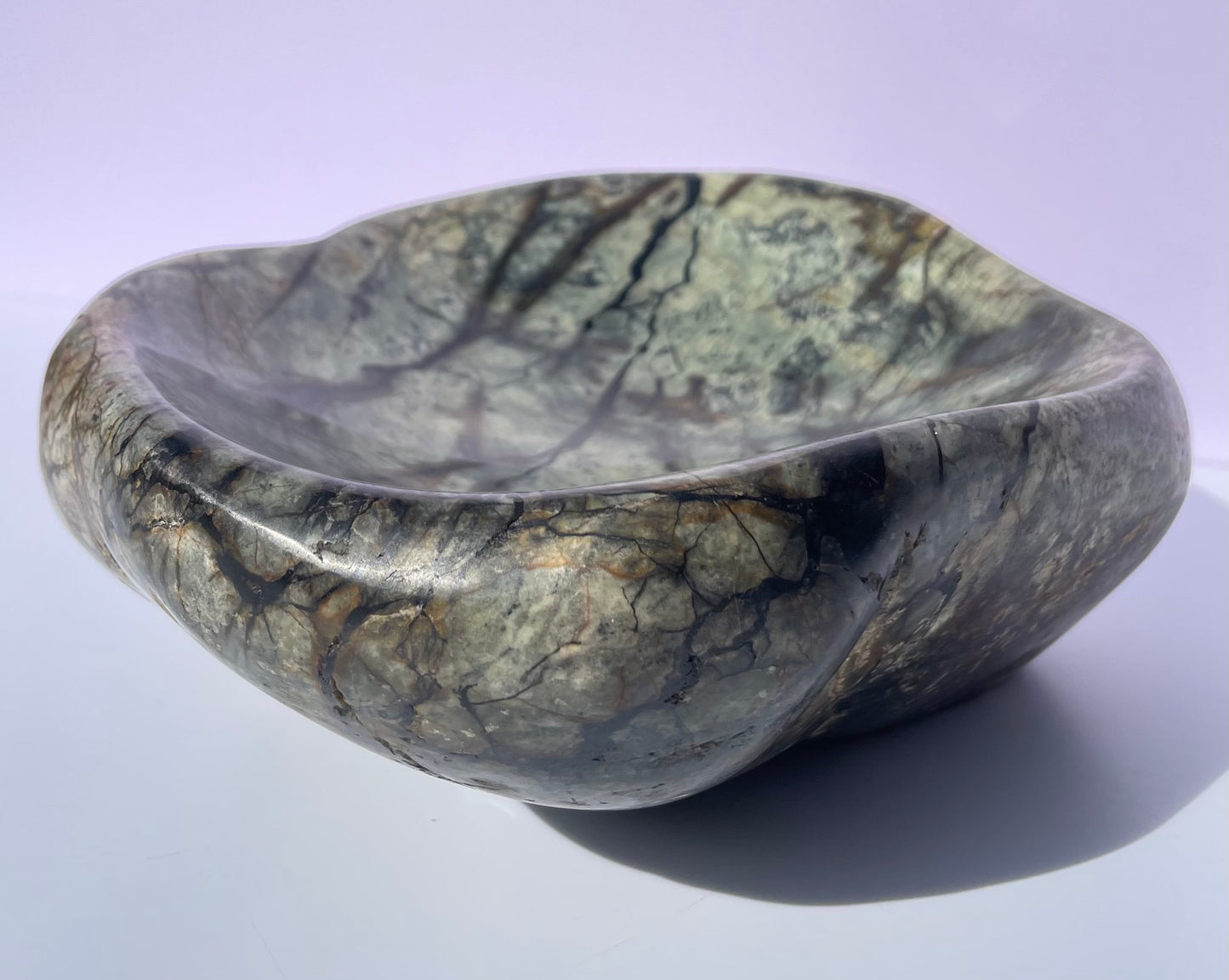 Tasmanian Jade & Black Magnetite bowl