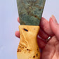 Tasmanian Jade & Birdseye Huon Pine cheese blade