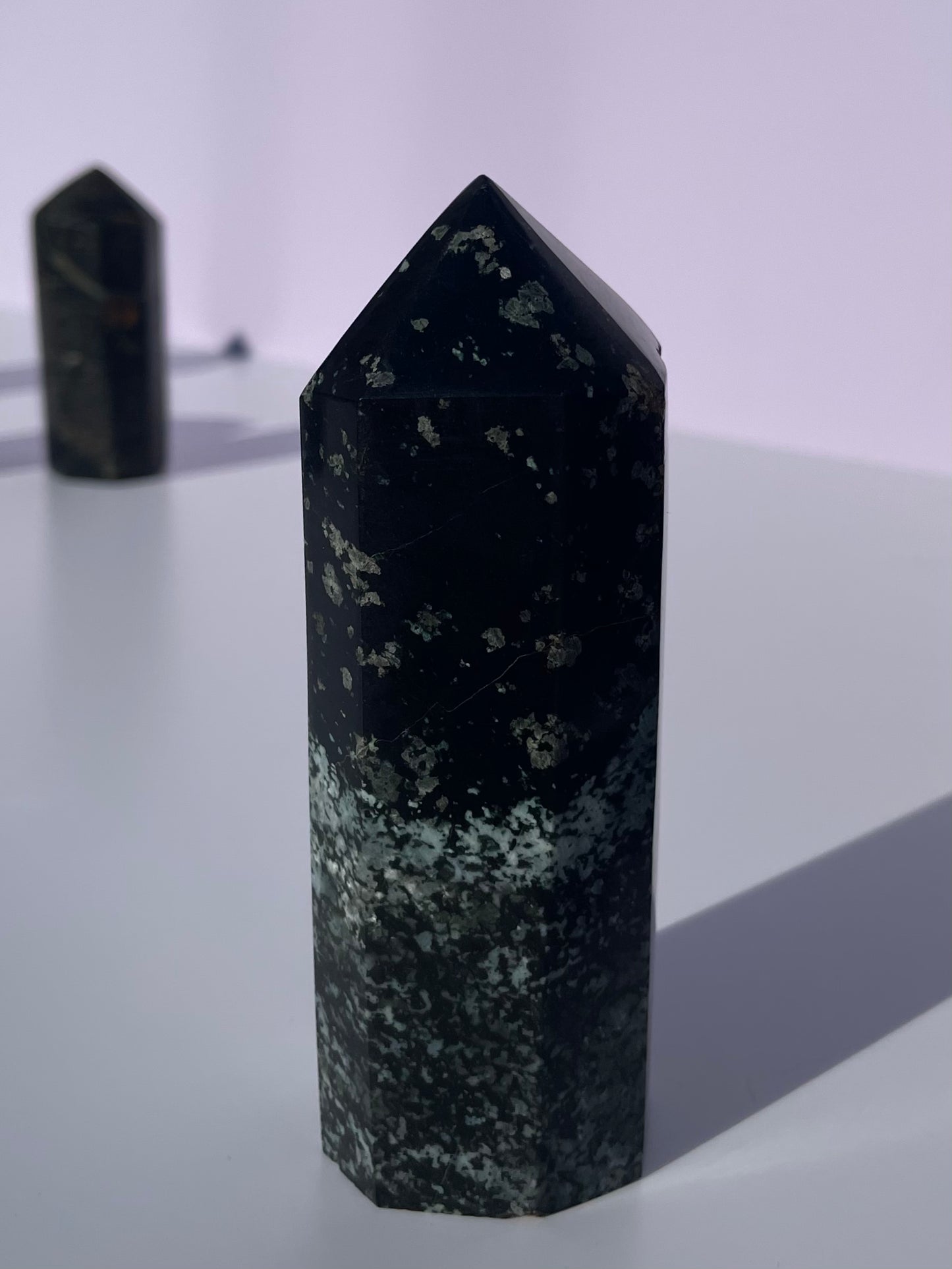 Tasmanian snowflake Pyroxene tower