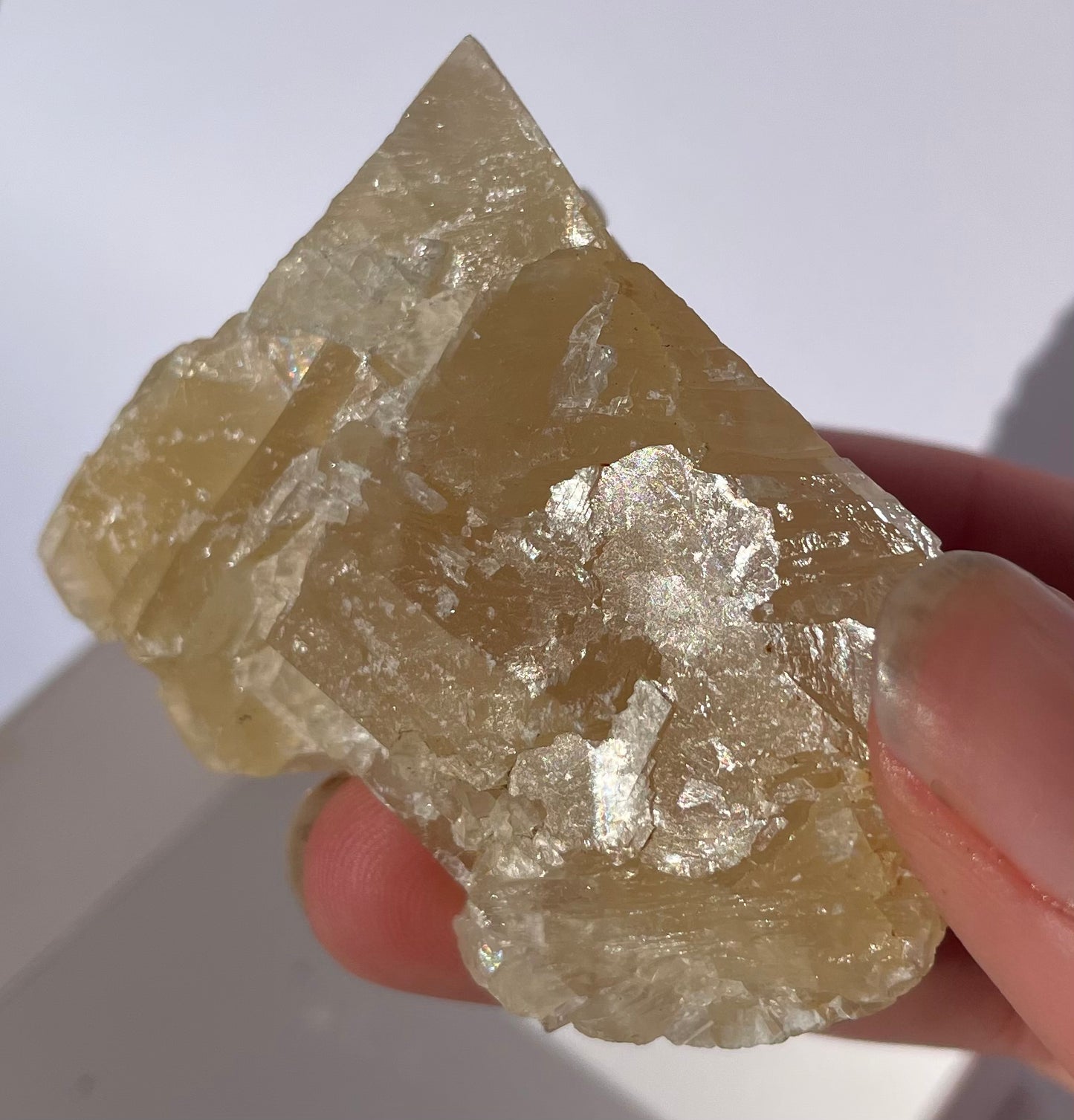 Tasmanian Honey Calcite specimen