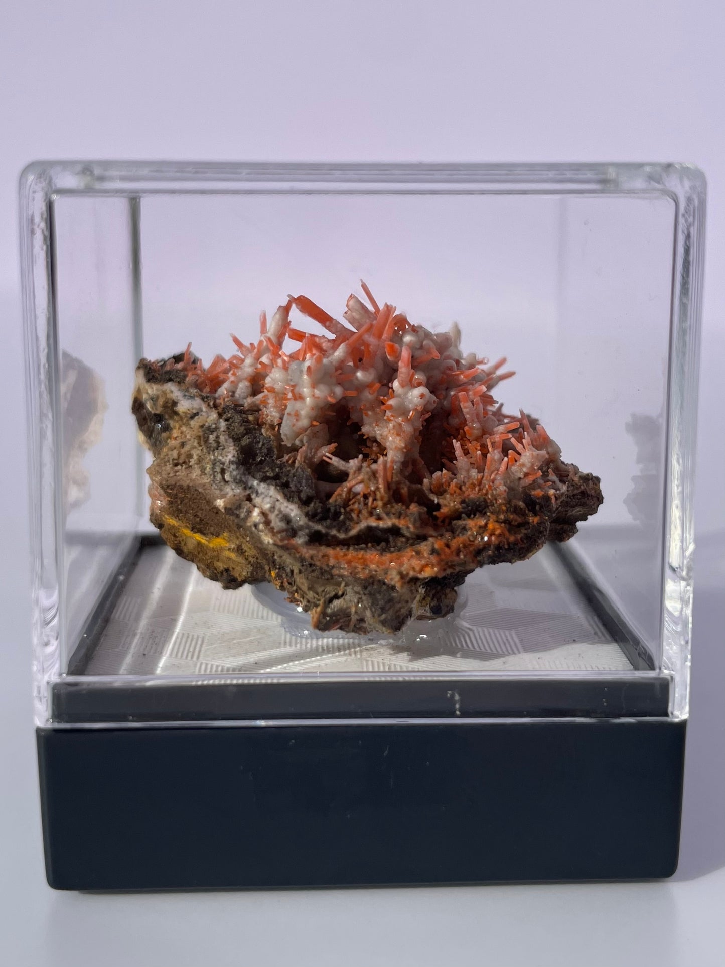 Tasmanian Crocoite & Dundasite specimen