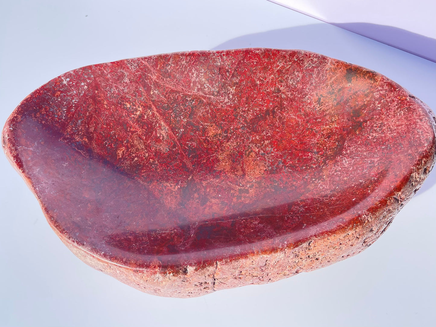 Tasmanian red Jasper bowl