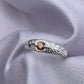 Tasmanian Zircon sterling silver ring